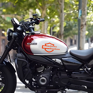 适用春风250CLC 450CLC改装件油箱贴纸防水耐晒不褪色车身反光贴