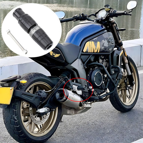 适用 春风700CL-X 改装排气防摔杆 700CLX运动版排气防摔球配件
