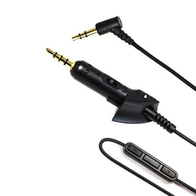 适用于BOSE QC15 QC2 耳机线线控线音频线连接线双3.5mm头AUX线