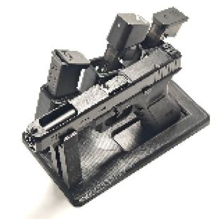 短手展示架短发射器模型软弹防滑支架收纳金伯  格洛克