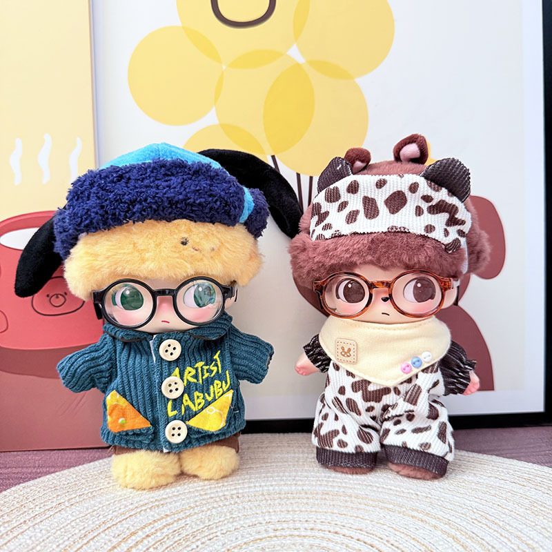 泡泡马特毛绒挂件DIMOO搪胶衣服布鲁托娃衣文艺蓝风可可牧场套装,模玩/动漫/周边/娃圈三坑/桌游,潮玩娃衣,淘宝优惠券,粉丝福利购,淘宝优惠卷