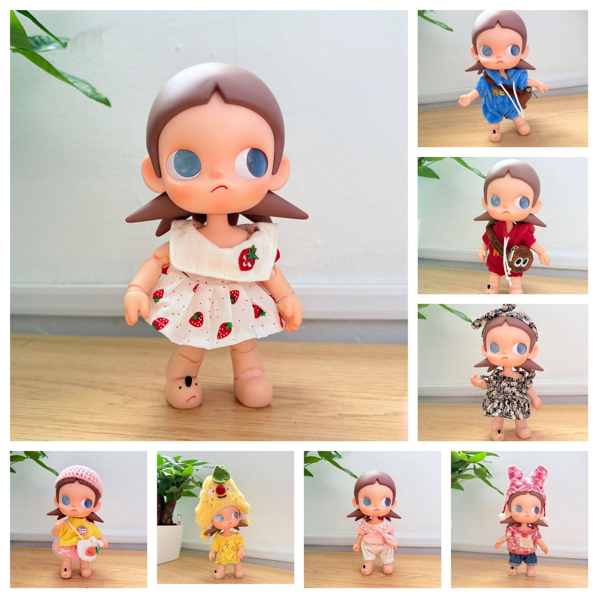 zsiga可动人偶向往之处bjd玩偶娃衣嘎子姐衣服草莓裙配件8分之一,模玩/动漫/周边/娃圈三坑/桌游,潮玩娃衣,淘宝优惠券,粉丝福利购,淘宝优惠卷