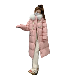 【现货】  大毛领长款棉服235-9958-P195-控278图片