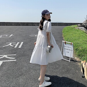 现货减龄甜美海军领连衣裙235-8806-P105-控158图片