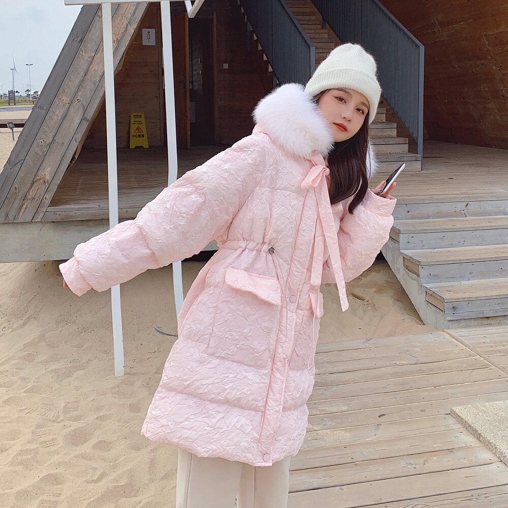 2021冬装新款粉色仙气服235-M601P175K268,女装棉衣/棉服,金十上