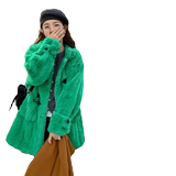 【现货】小个子炸街羊糕皮毛一体外套235-9925-P185-控278，女装皮草，金十上