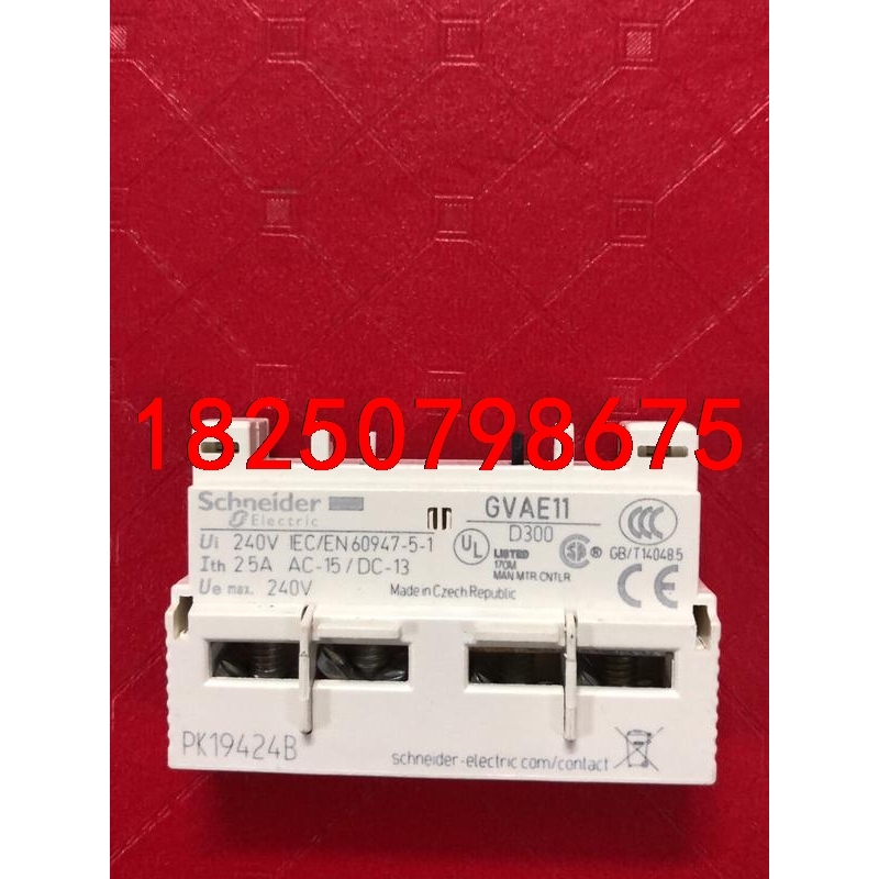 施耐德GVAE11 电动机断路器辅导触点 原装进口 有30个议价
