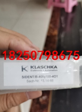 SIDENT/B-40fq100-4O1 全新 KLASCH议价
