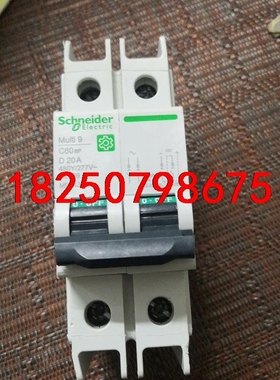 施耐德Multi9   C60BP，2P20A，项目剩余，原议价