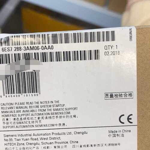 6ES72883AM060AA0全新原装未拆封现货议价