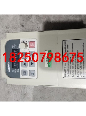 士林变频器SC-021-0.75K-D 750W 拆机包好议价