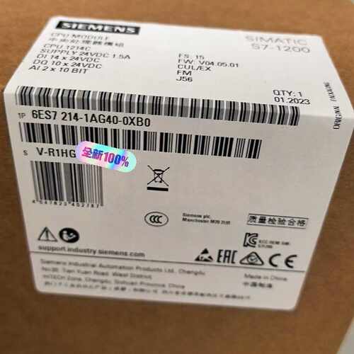 6ES72141AG400XB0全新原装正品未拆封议价