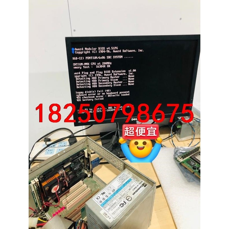 台湾艾讯工控主板 P5/6X86 SBC VER:G4议价