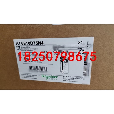 ATV610D75N4  施耐德75KW  变频器,全新原装议价