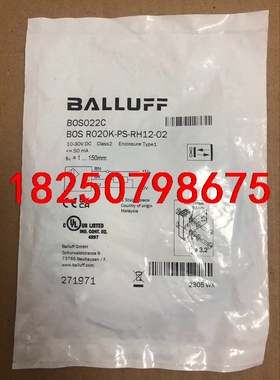 全新原装正品巴鲁夫BOS022C BOS R020K-PS-议价