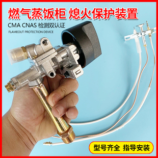 燃气蒸饭柜蒸箱熄火保护装置商用点火器天然气蒸汽柜总成加装配件