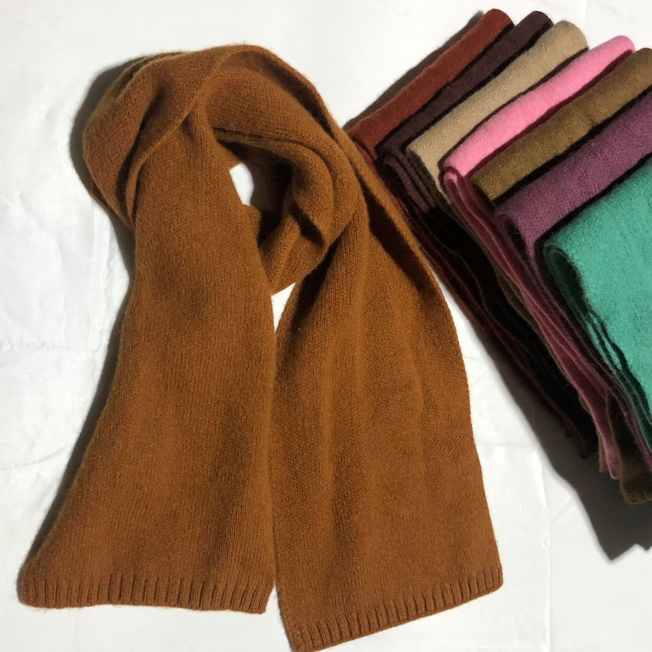 908  外贸（羊毛混纺）春秋冬百搭围巾 140*18CM