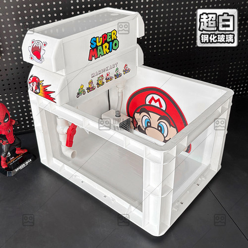 乌龟生态缸鳄龟蛋龟饲养龟缸可视周转箱乌龟箱大龟养龟专用箱鱼缸