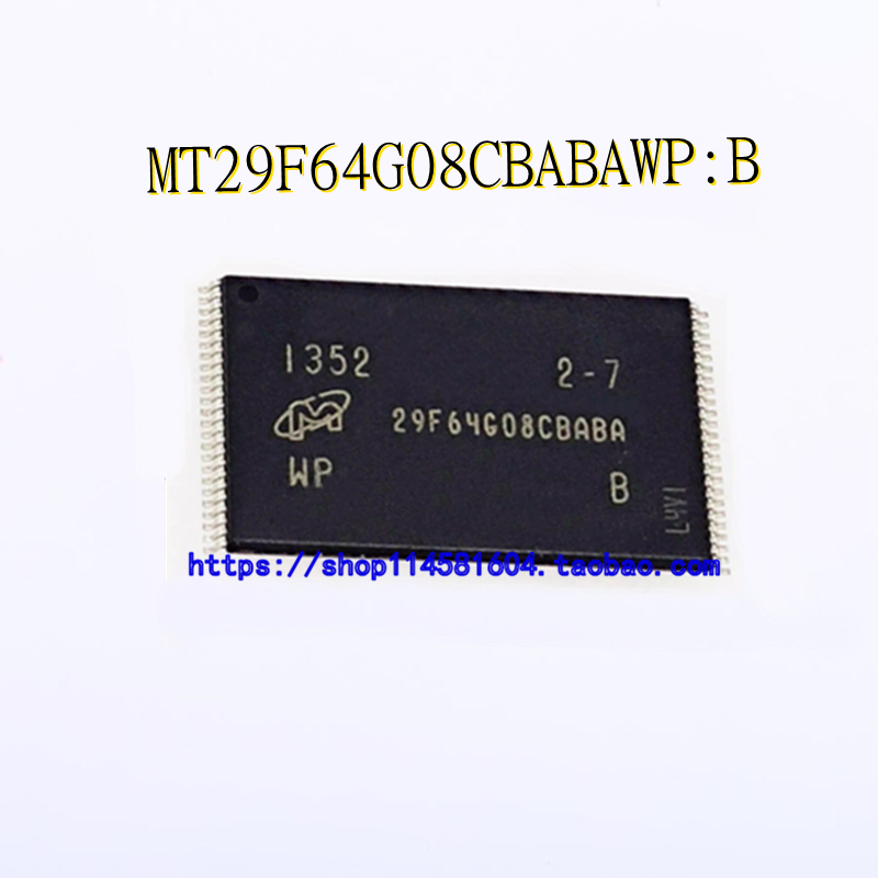 MT29F64G08CBABAWP:B 29F64G08CBABA TSOP-48全新原装正品