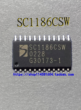 SC1186CSW SC1186 SOP-24 全新原装正品 可配单
