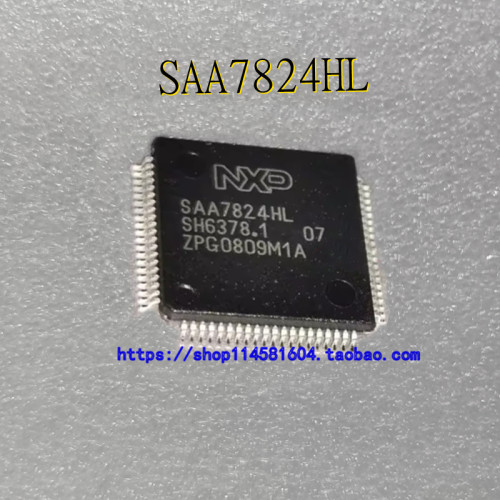 SAA7824HL QFP-80 音频解码器 全新原装正品 可配单