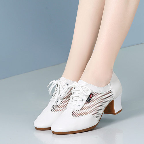 水兵白色成人吉特时尚舞鞋