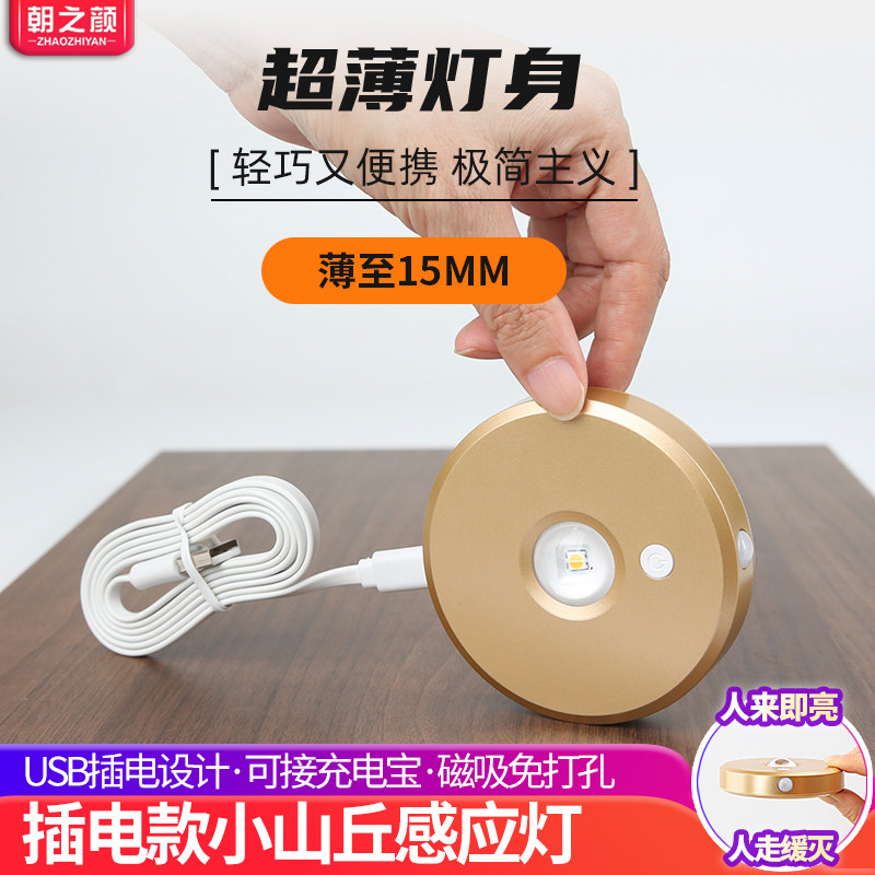 人体感应人来即亮人走灯灭