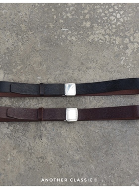 （最后一个现货，银价疯涨，卖完不补）纯银限定 合页扣绅士腰带