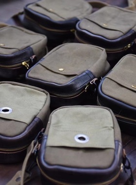 ANOTHER CLASSIC 2023REMAKE老军布相机包阿美咔叽复古vintage