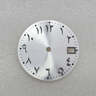 新款手表配件字面 28.5MM阿拉伯数字表盘 适装日本NH70/35/36机芯