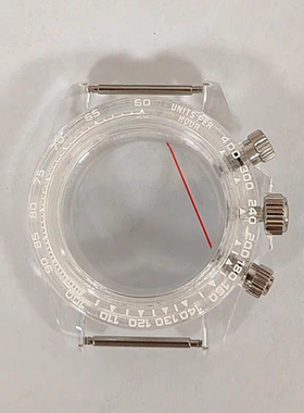 bomax marina新款手表配件40MM胶壳表壳表针亚克力玻璃适合装VK63