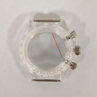 bomax marina新款手表配件40MM胶壳表壳表针亚克力玻璃适合装VK63