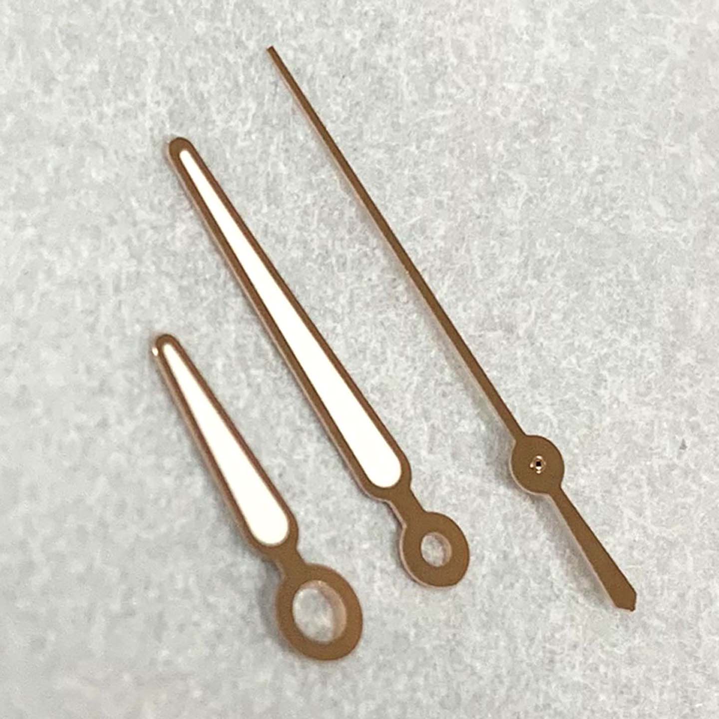 手表配件指针三针绿色夜光表针适合装配NH35/36/4R/7S机芯watch