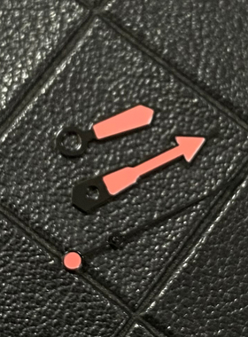 新款绿夜光箭型针多银黑边红蓝绿橙灰白色适配日本NH35/36/4R机芯