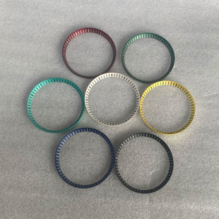 SKX 改装 刻度圈内圈表配件 外径30.2mm内径27mm 铜章环內影圈