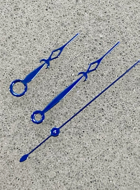 菱形空心指针金色玫色银色蓝色无夜光表针适装NH35/364R/7S机芯