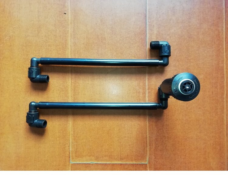 万向铰接/地埋喷头/46分外丝千秋架/园林喷头/角度调节铰接/地埋