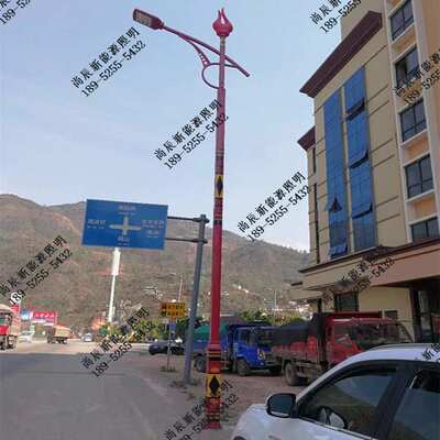 满族太阳能路灯 瑶族LED特色路灯 白族特色少数名族太阳能路灯厂