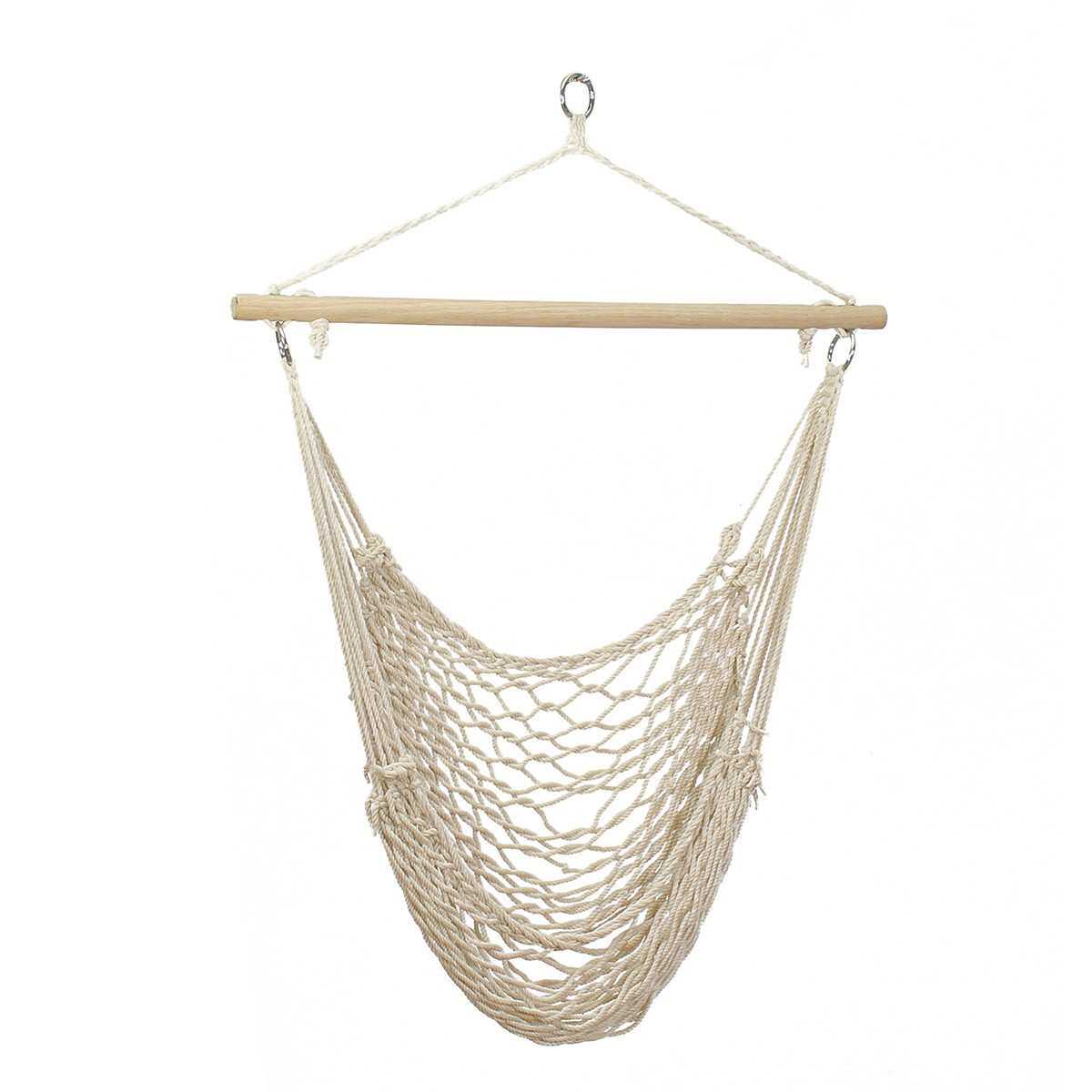 宿舍秋千夏季户外吊椅 野营成人秋千摇椅棉绳网状儿童休闲吊床