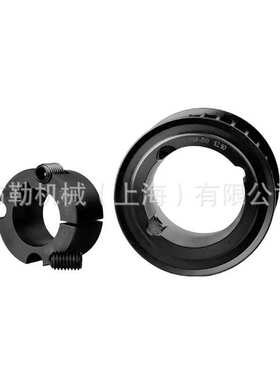 上海布勒锥孔同步带轮TL44-14M-115F-3020锥套电机锥形胀紧套涨套