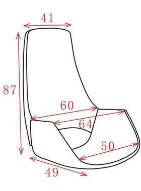 FC-D722 办公旋转极简舒适轻奢大板靠背弯板曲胶合板电脑椅老板椅