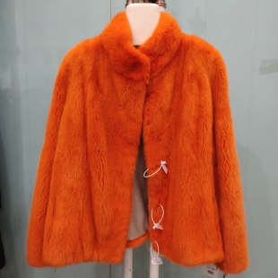 SP3810 潮流女装 爱玛橙立领 时尚