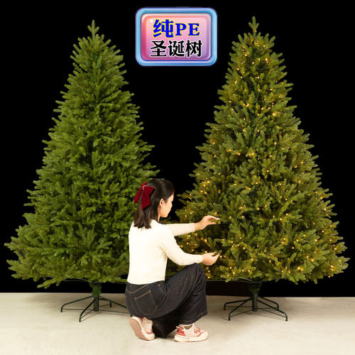 2025年新款纯PE圣诞树装饰品摆件