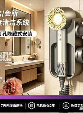 吹风机酒店宾馆壁挂式专用民宿