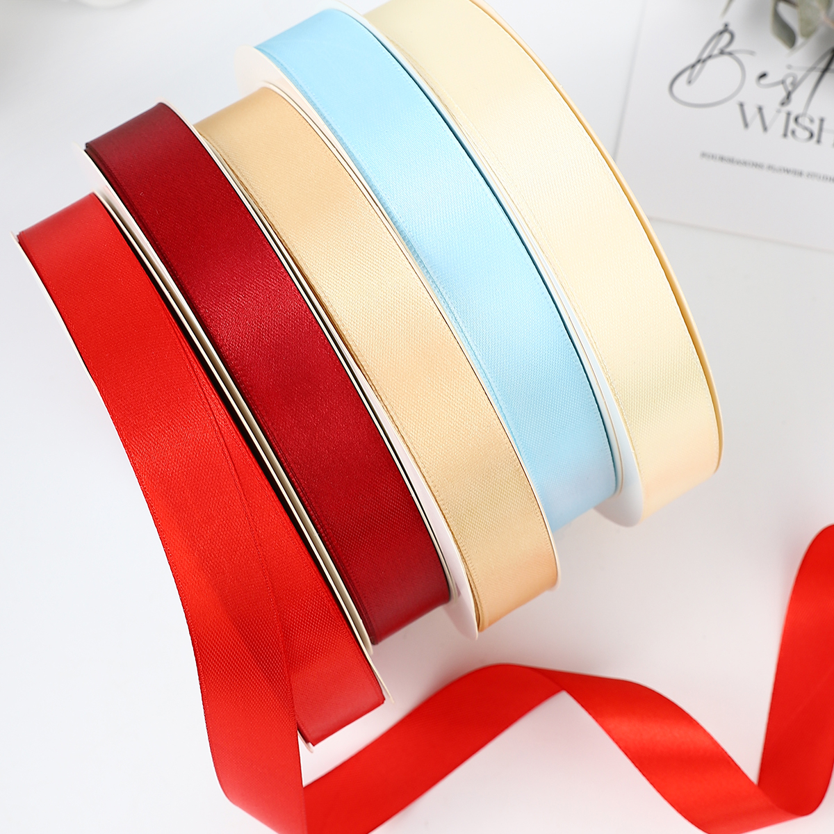 蛋糕包装丝带彩带花束扎花缎带