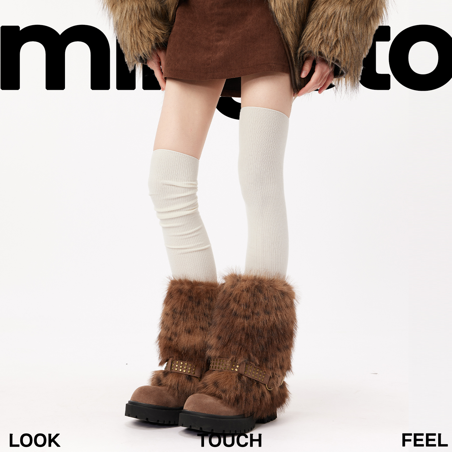 韩系过膝长筒袜防下滑小腿袜女