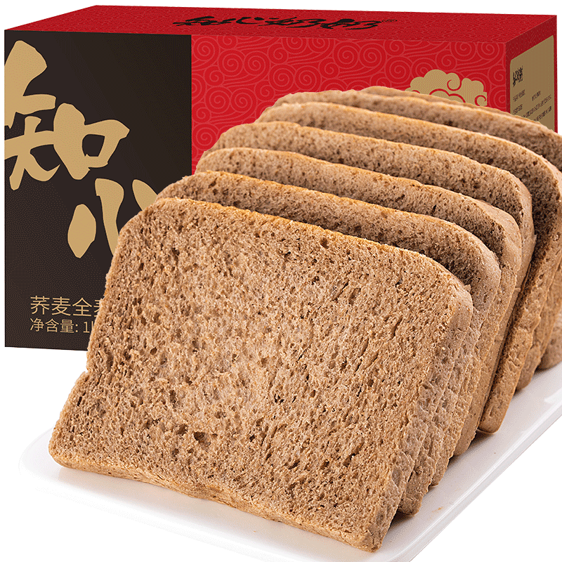 知心奶奶亢糖主食荞麦全麦面包