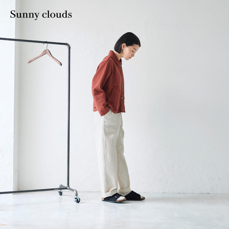 宽松休闲裤百搭白色直筒裤