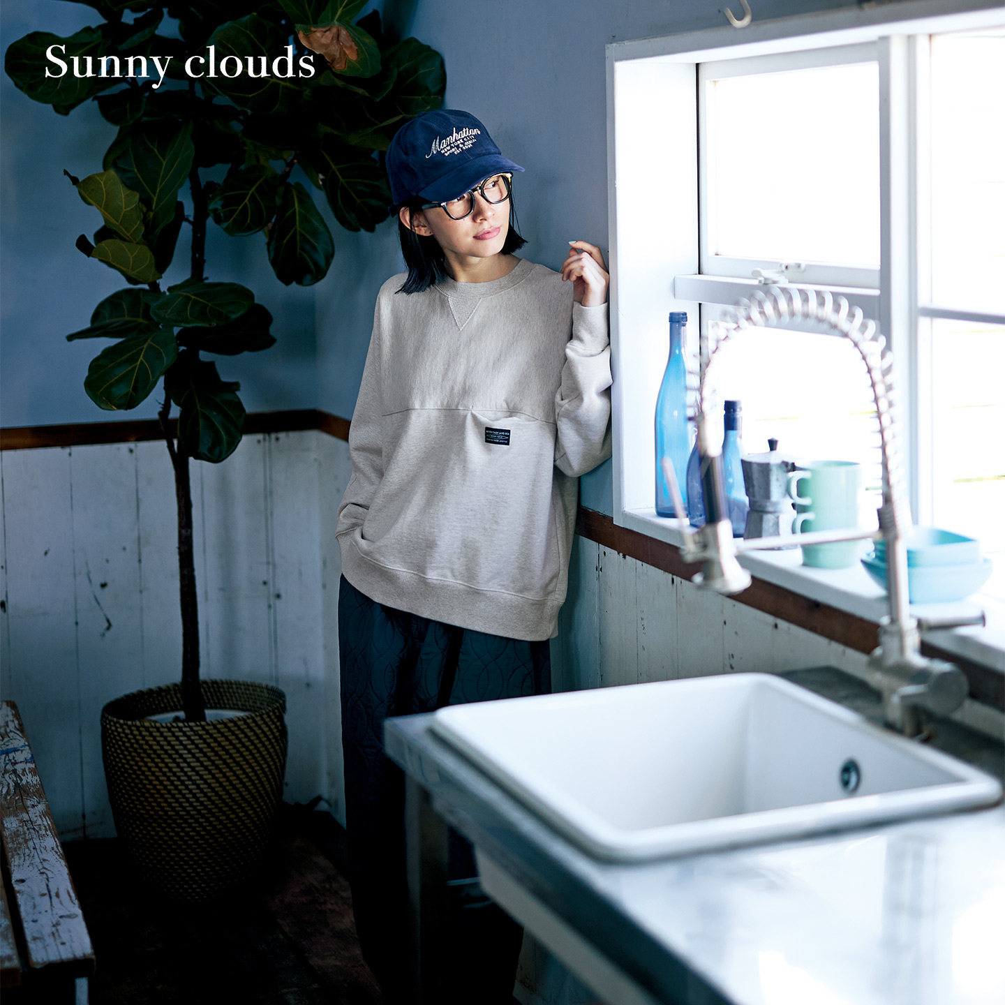 女式纯棉卫衣日系复古保暖上衣