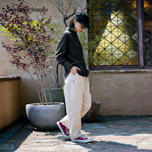 冬季新品 桑妮库拉/Sunny clouds 纯棉山系抓绒内里灯芯绒萝卜裤